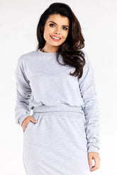 Infinite You fashionable womens sweatshirt  Adomoo